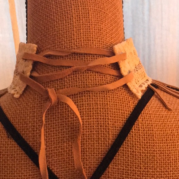 Rock Star leather choker - Picture 3 of 4